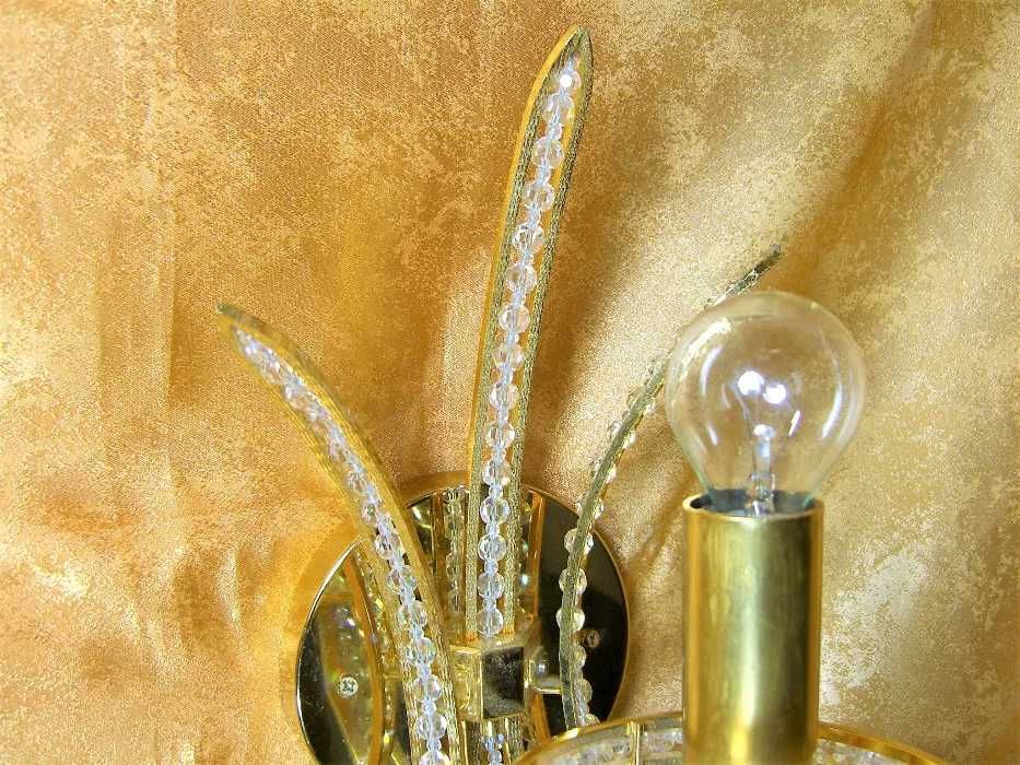 Set aplice Versailles luxe alama bronz dore cristale Franta vintage