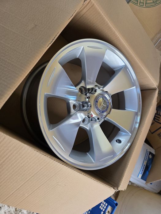 Jante de aliaj pentru Mercedes spinter pe 16 marca rc wheels model 191