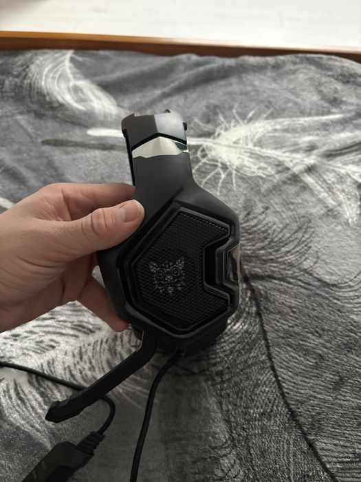 Casti gaming ONIKUMA, Spuma, Negru, Ajustabil