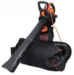Aspirator și suflantă electrică pentru frunze Black+Decker 3 în 1