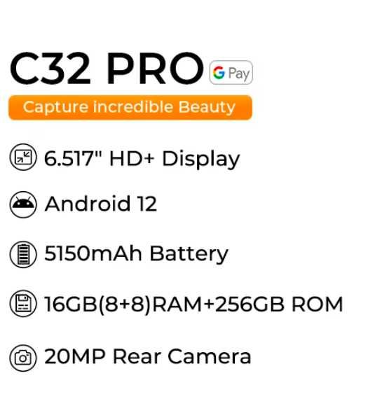 Новый смартфон oukitel c32 pro 8/256