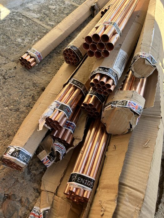 Медни траби за парно 2 и 3 метра