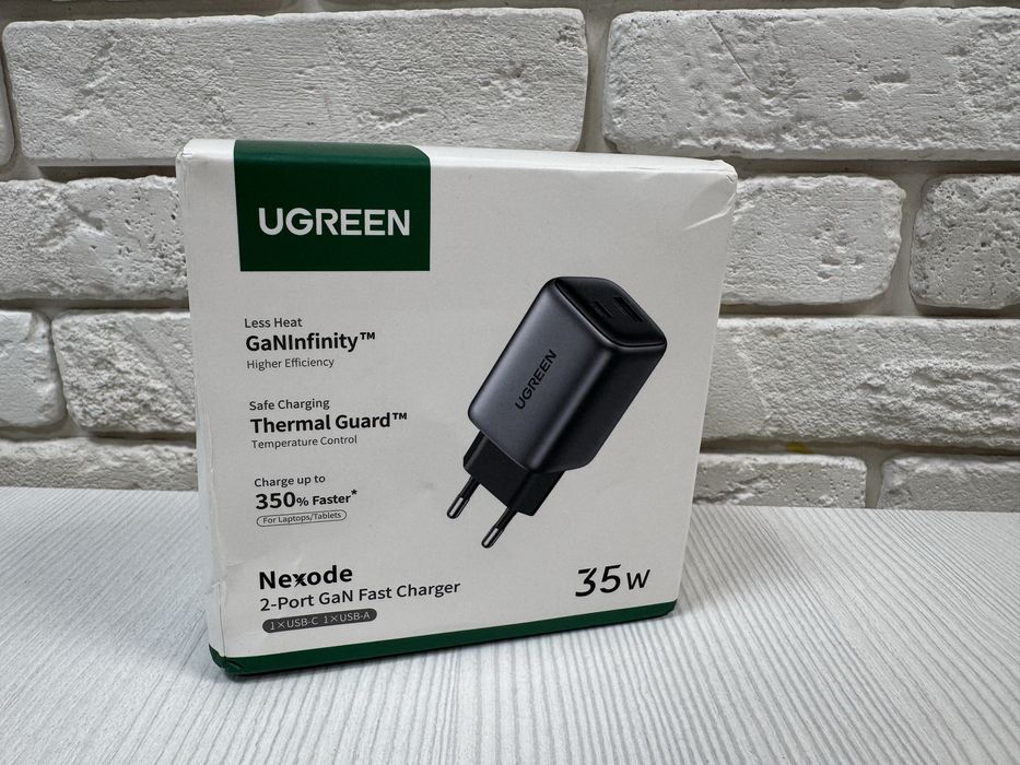 Зарядное устройство UGREEN CD350 Nexode, 35W
