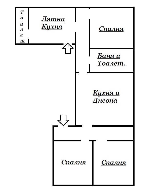 Тухлена къща в центъра на с. Здравец - 8670