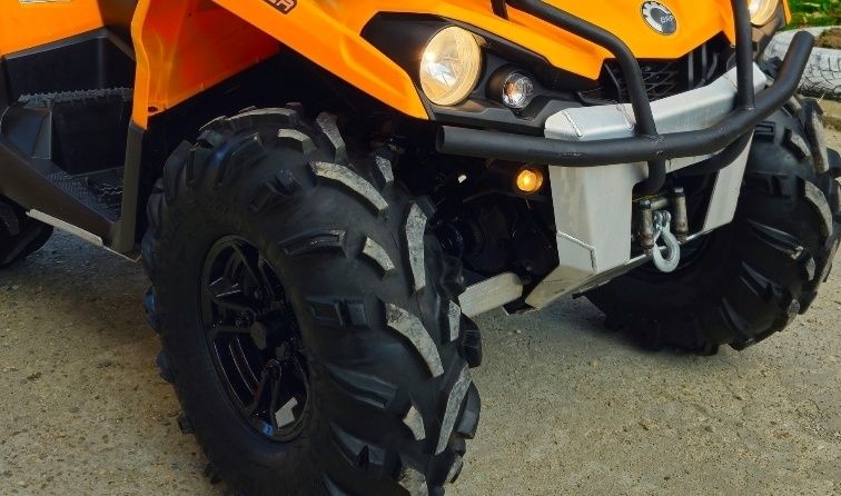 Scut Full Aluminiu Protectie ATV Can-Am G2 Outlander Max