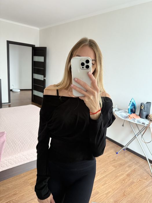 Кофточка chia вечерняя черная M размер Турция