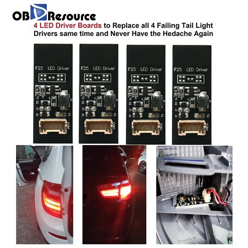 Placa led stop-kit reparatie stopuri bmw x3/x4 f25/f26 2010-2017