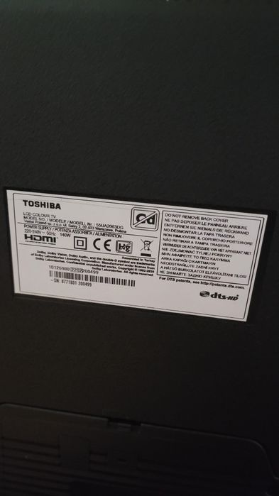 Смарт Телевизор Toshiba 55 инча 4K ultra