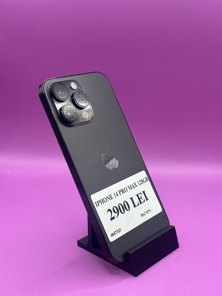 Iphone 14 Pro Max 128GB 87•Amanet Matei Crangasi•46473