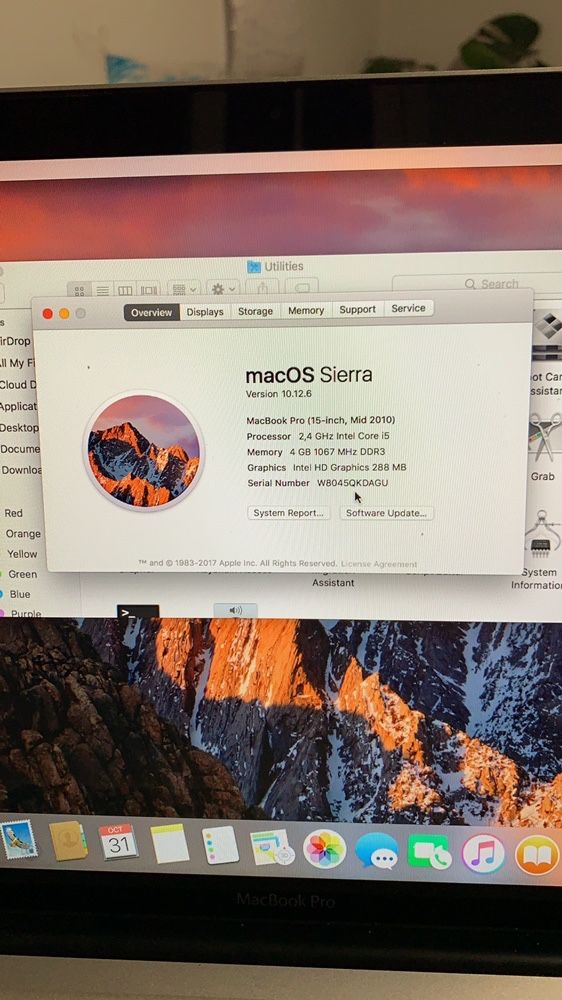 Dezmembrez Macbook Pro 15" functional