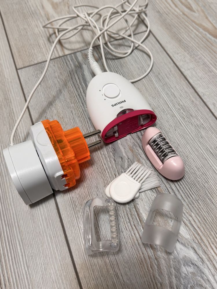 Philips эпилятор новая и фен щетка для волос