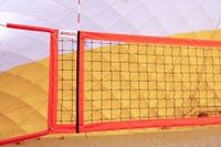 Сетка с разметкой для пляжного волейбола!