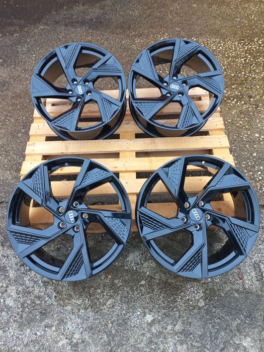 19 Audi Rs-2025 line A6 A7 A8 Q3 Q5 Rs6 Rs7 Piano Black 8.5j et35