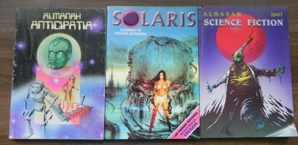 almanahuri sf Anticipatia Solaris Helion Ziarul magazin 1980 1981 1982