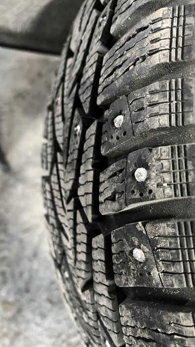 На ниве стояла зимня резина с дисков