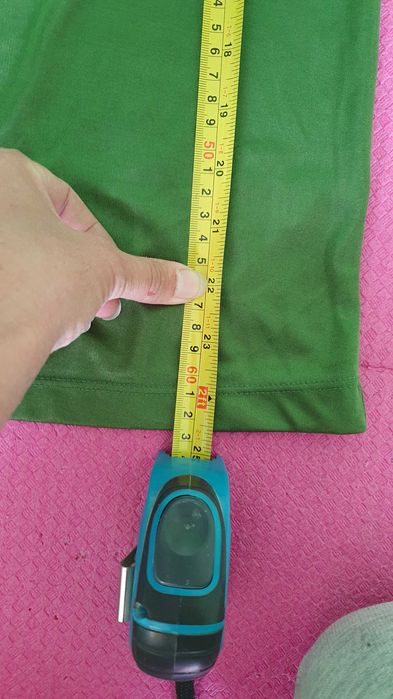 Подарявам женска зелена блуза с къс ръкав