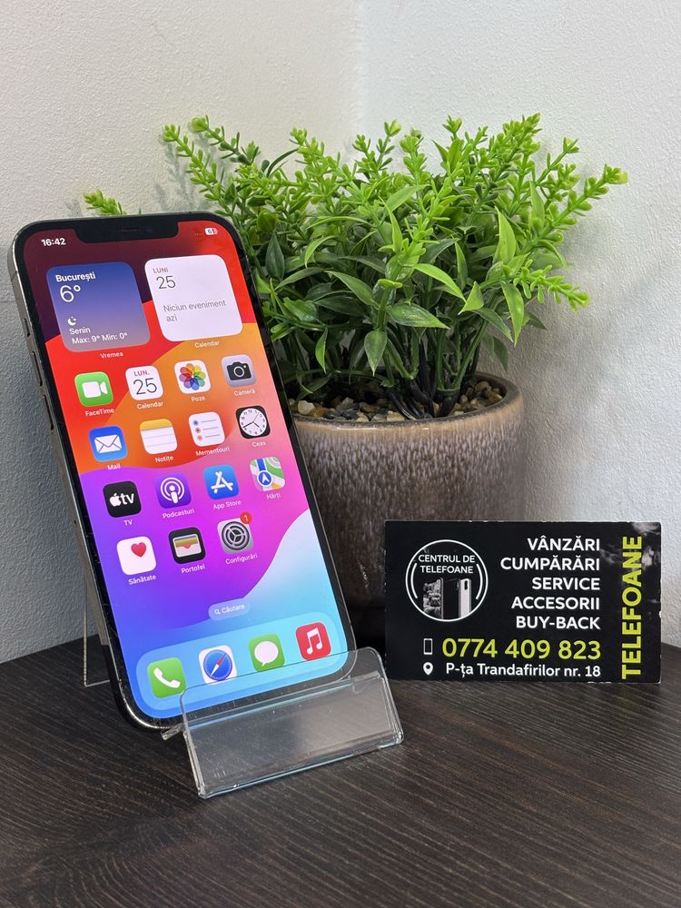 Iphone 12 Pro Max/128Gb/Garantie 2Ani Centrul de Telefoane/Rate