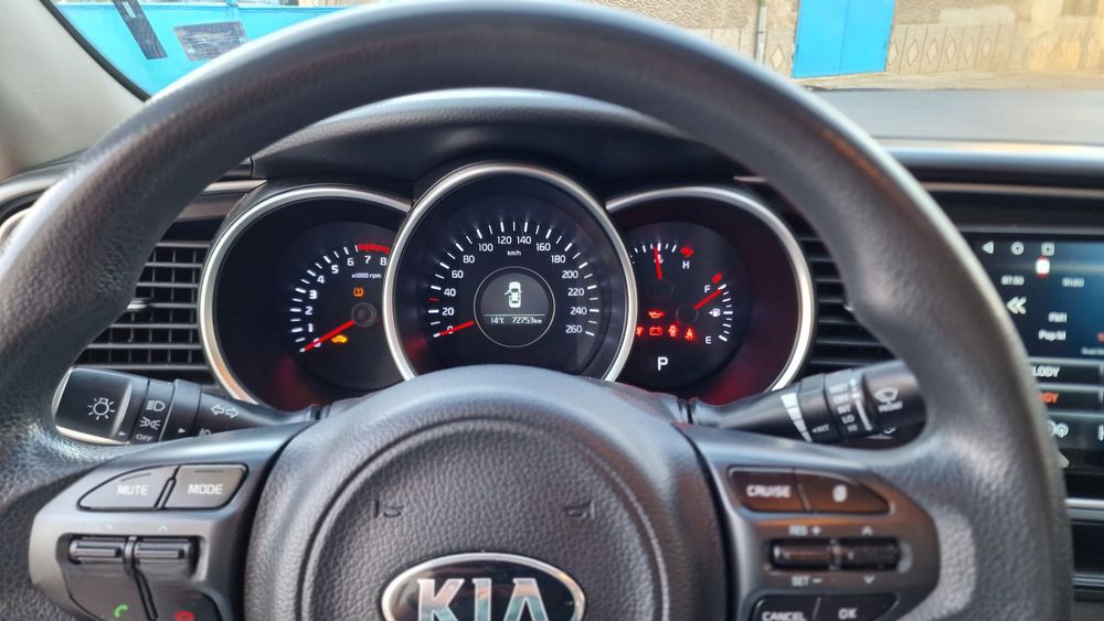 KIA  K5 2017  ГАЗ течна фаза