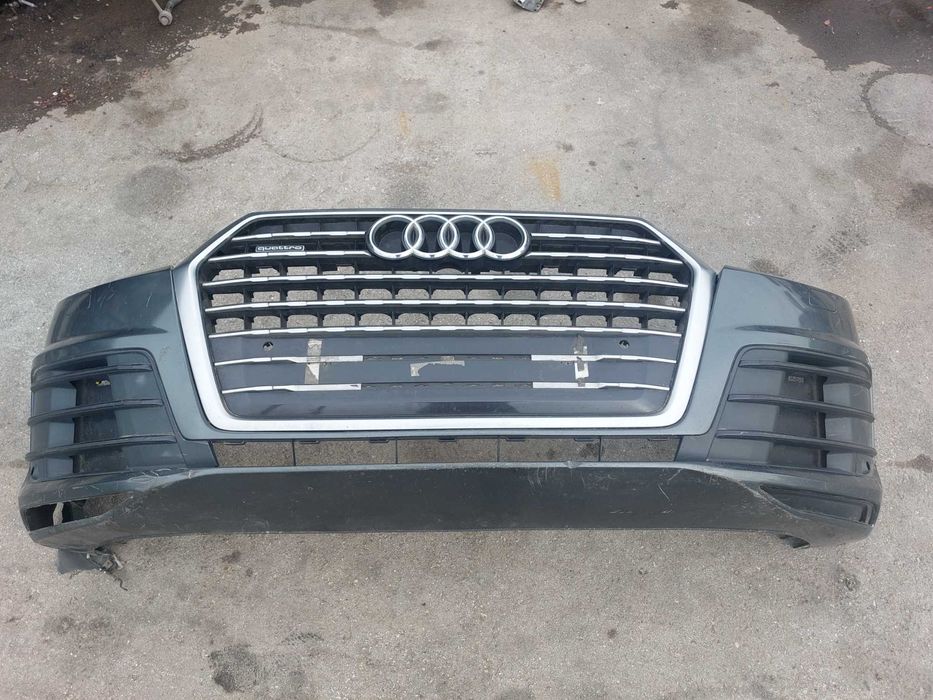 Оборудвана предна броня с решетка за Audi Q7 4M 2015 - 2019