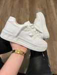 Adidasi Valentino Ga ravani One Stud Low Full Box Albi