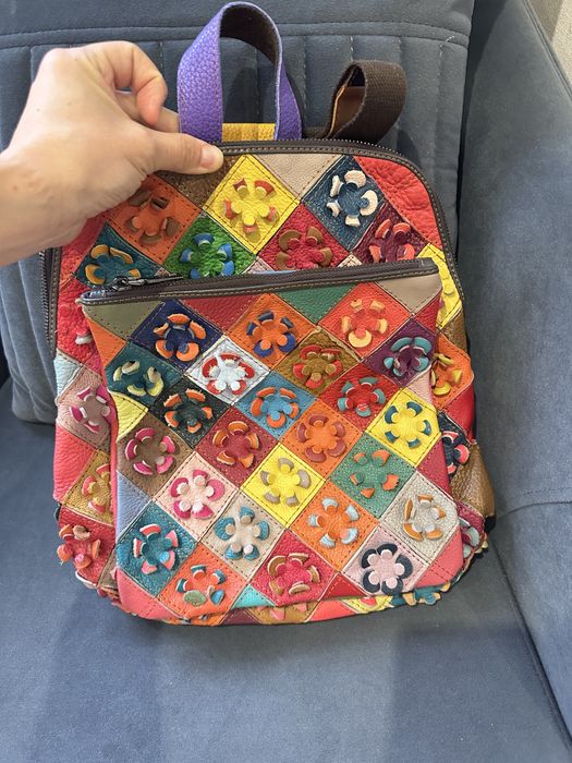 Рюкзак из натуральной кожи ручная работа