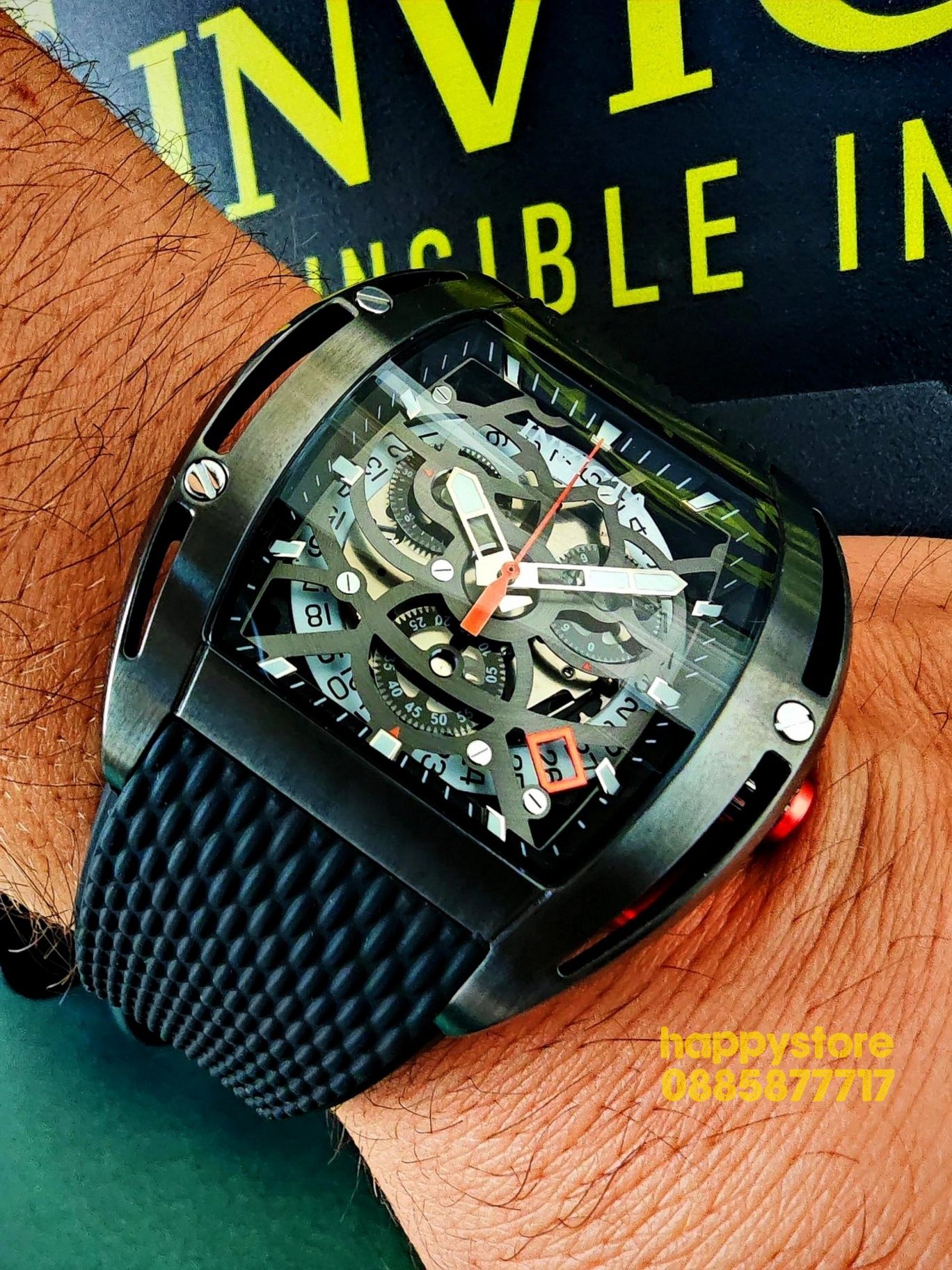 INVICTA S1 Rally Swiss ETA 44 mm, Инвикта нов ръчен часовник