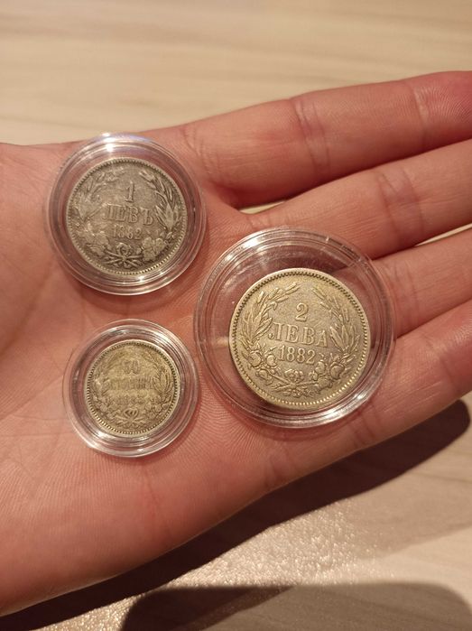Лот сребърни монети