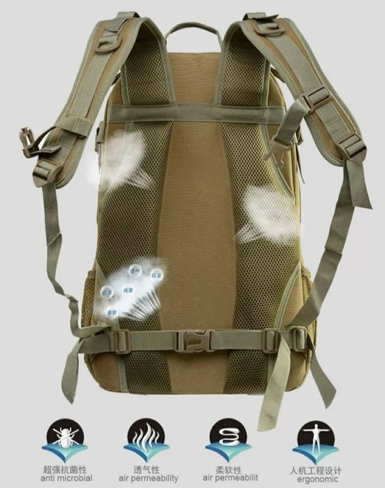 туристическа раница здрава функционална лов къмпинг водоустойчива