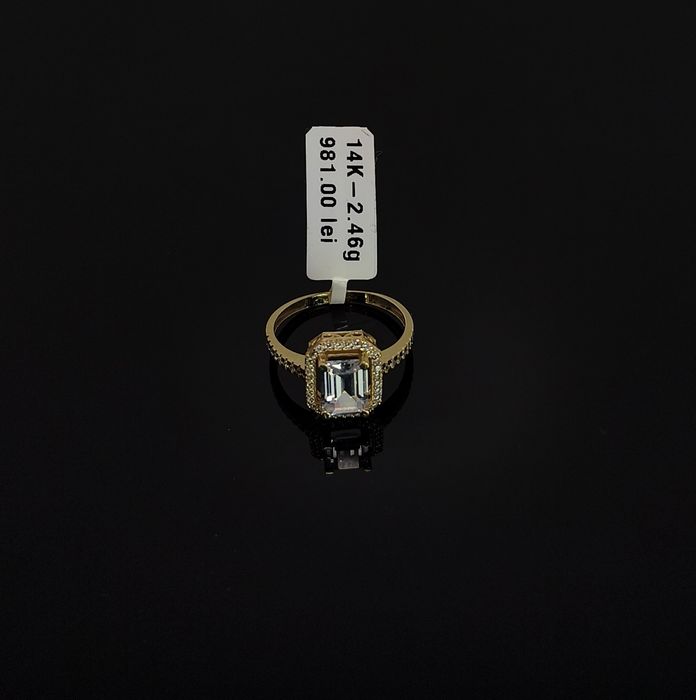 Bijuteria Royal inel din aur 14k 2.46 gr