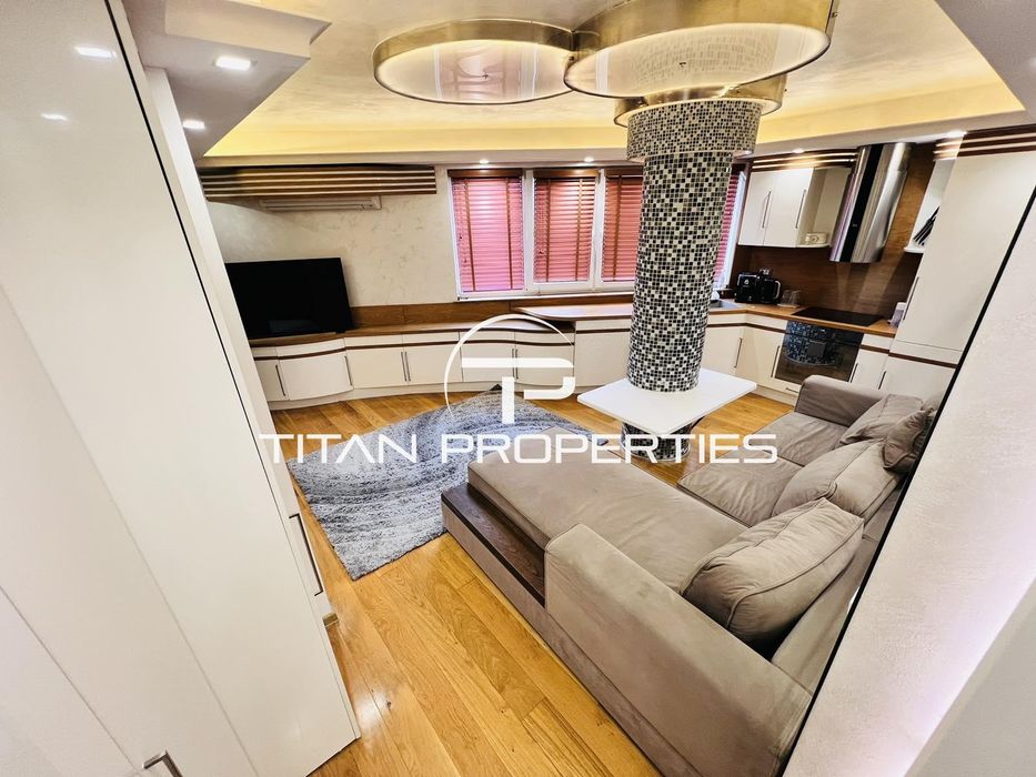 Ключ в офиса!  Двустаен, под наем, ж.к Лазур