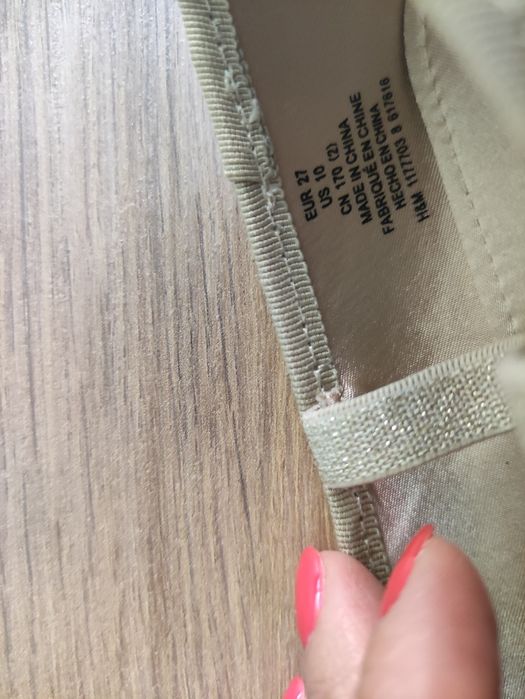 Детски обувки за момиче тип Пантофки - номера 27 и 30