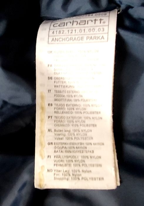 Мъжко яке Carhartt , размер XL/2XL,тип парка  водоустойчиво