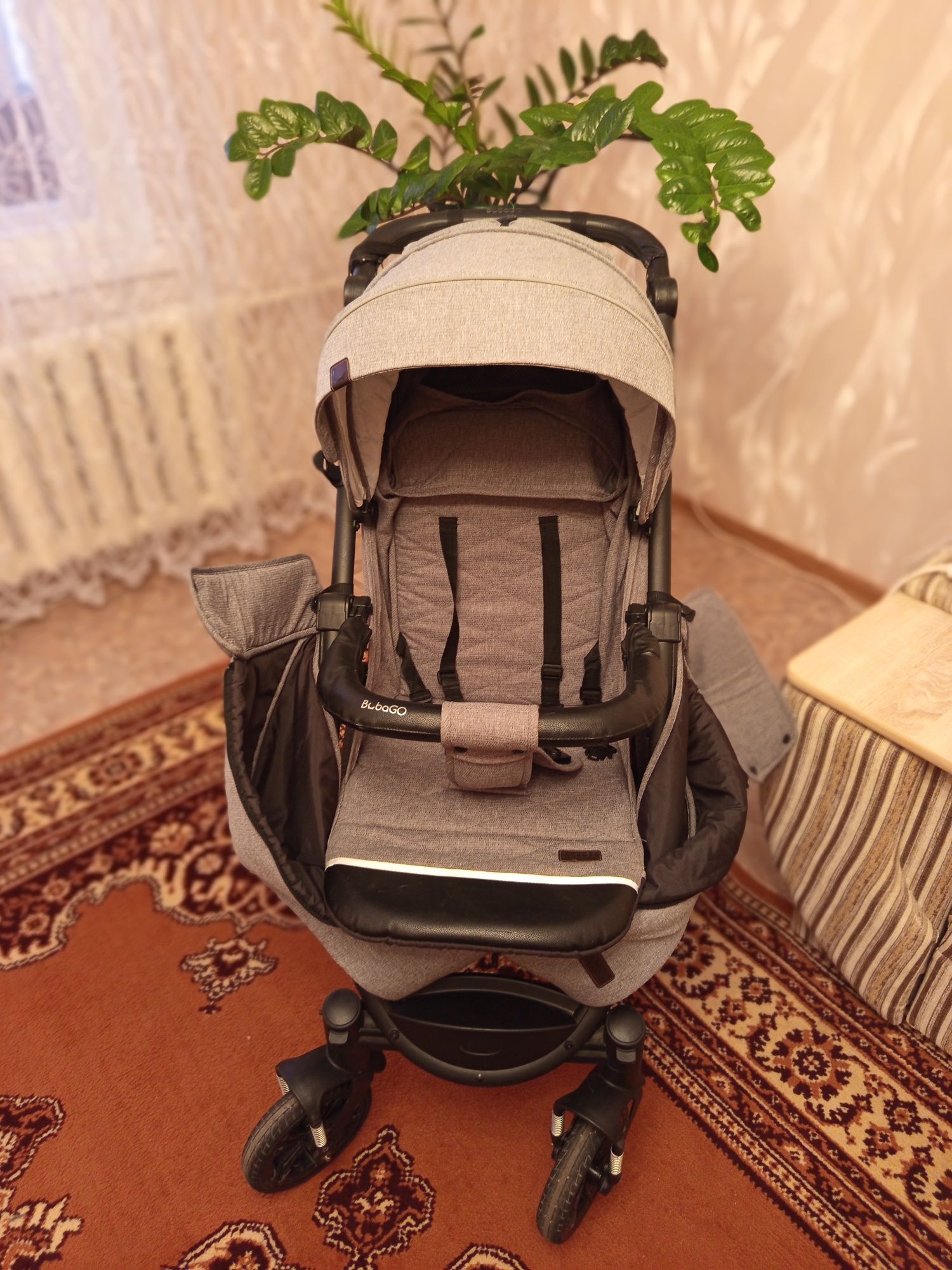 Коляска прогулочная BUBAGO Cross AIR BG0624 цвет Olive