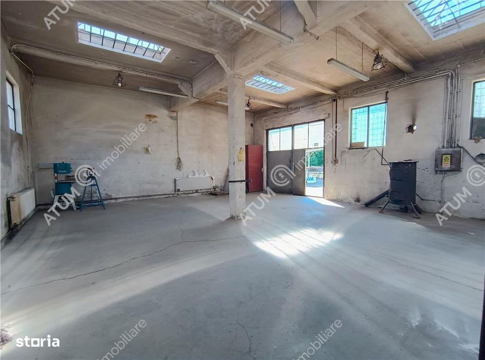 Casa si hale industriale - 475 mp utili in Cisnadie langa Sibiu
