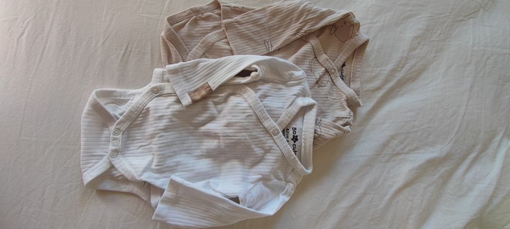 Бебешки бодита от печки, органичен памук