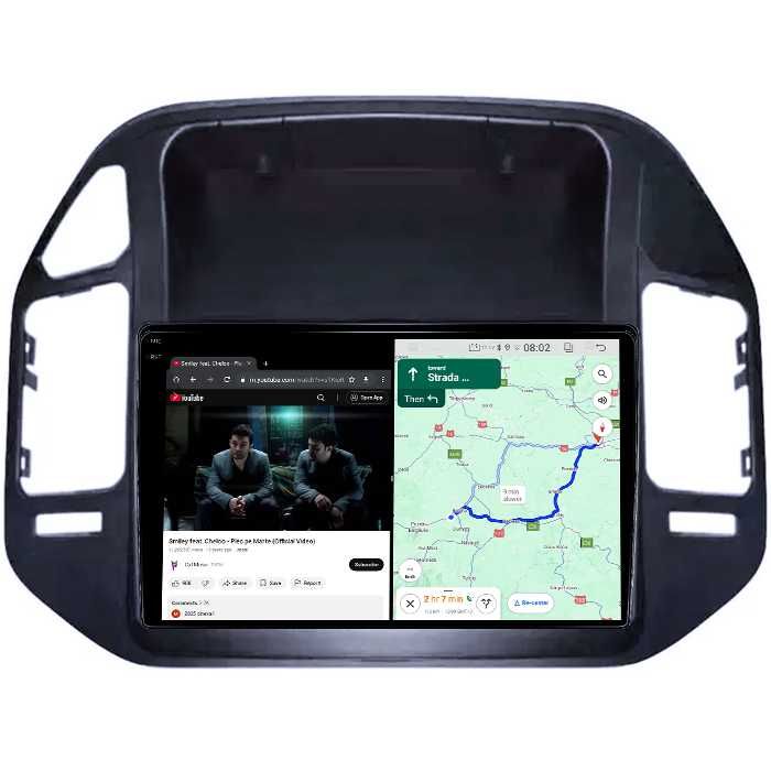 Navigatie Mitsubishi Pajero V73, Android 14, 9 INCH, 4GB RAM/64GB ROM
