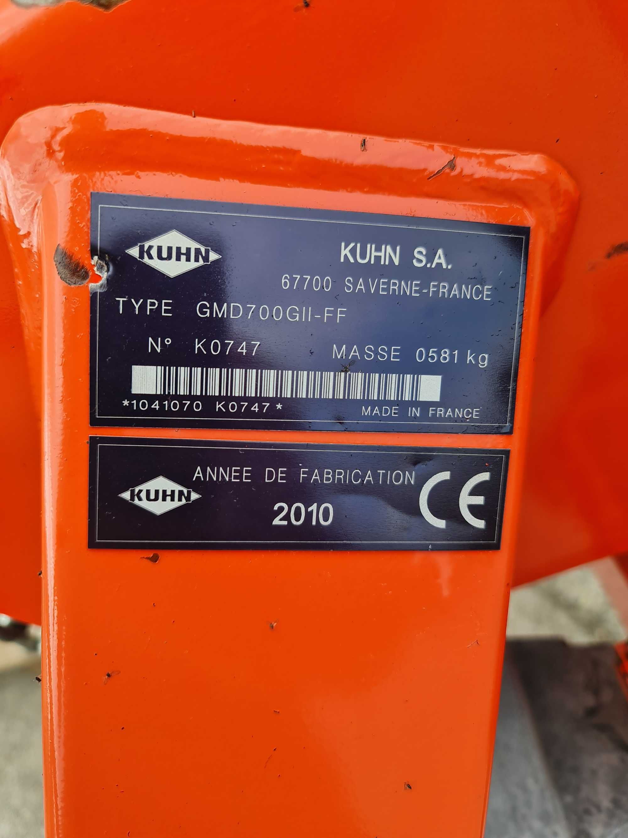 Cositoare de nutreturi marca Kuhn GMD 700