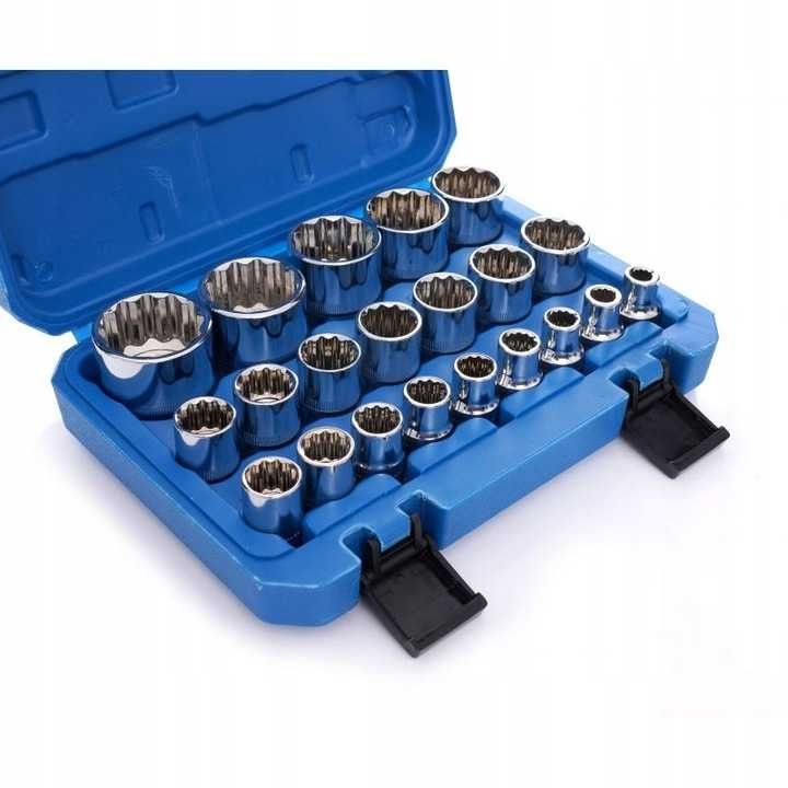 Trusa chei tubulare 8-36mm universale 21 piese cu colturi (KD10348)