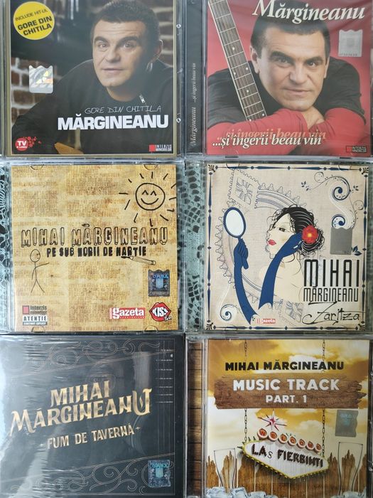 Compact Disc-uri originale cu muzică românească - Mihai Mărgineanu