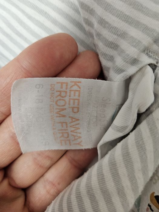 2 бр. зимни чувалчета за сън за бебе, 6-18 месеца