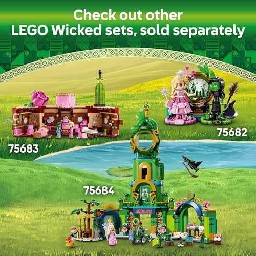 Ново Комплект LEGO Wicked с мини-фигури и лодка за деца 7+ Лего 75681