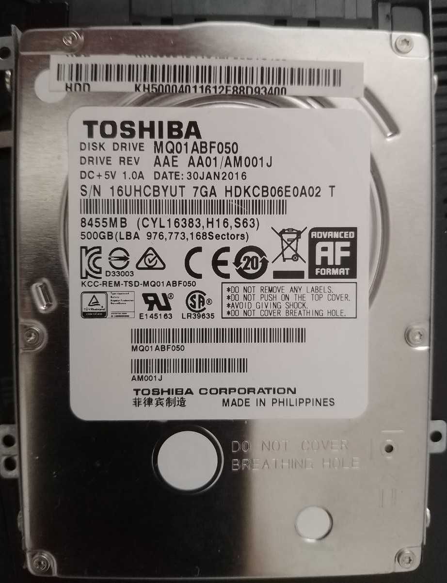 Хард Диск toshiba