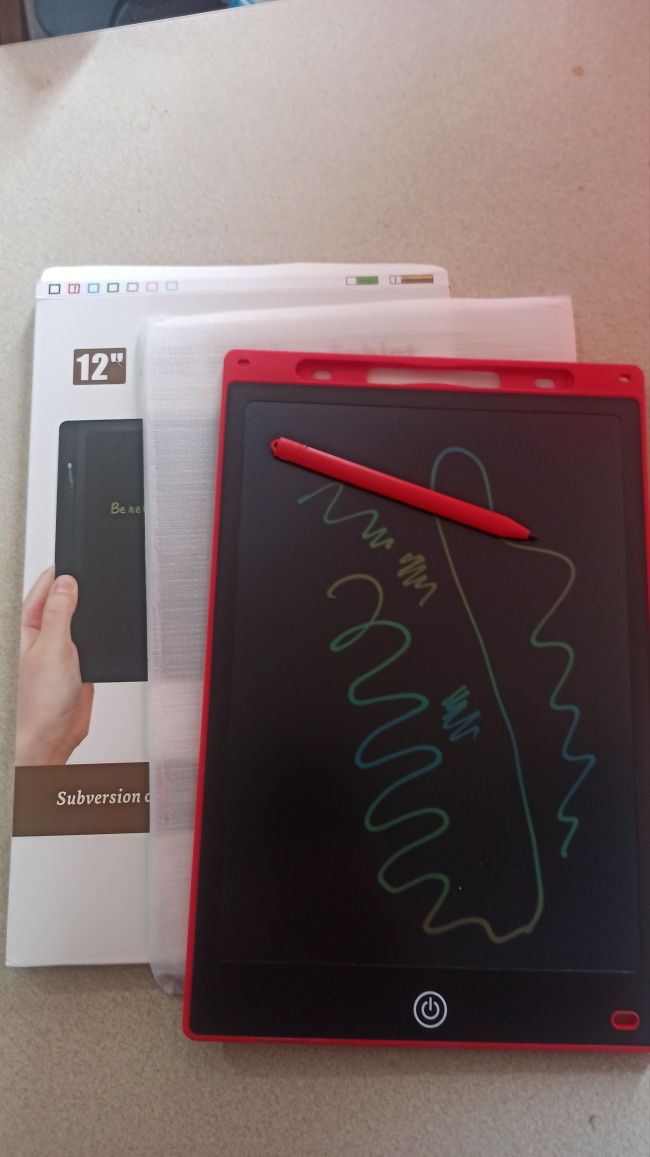 Радужный планшет для рисования большой А4