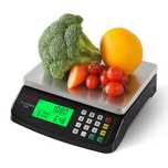 Cantar de Bucatarie Digital din Otel Inoxidabil, Capacitate 40 kg