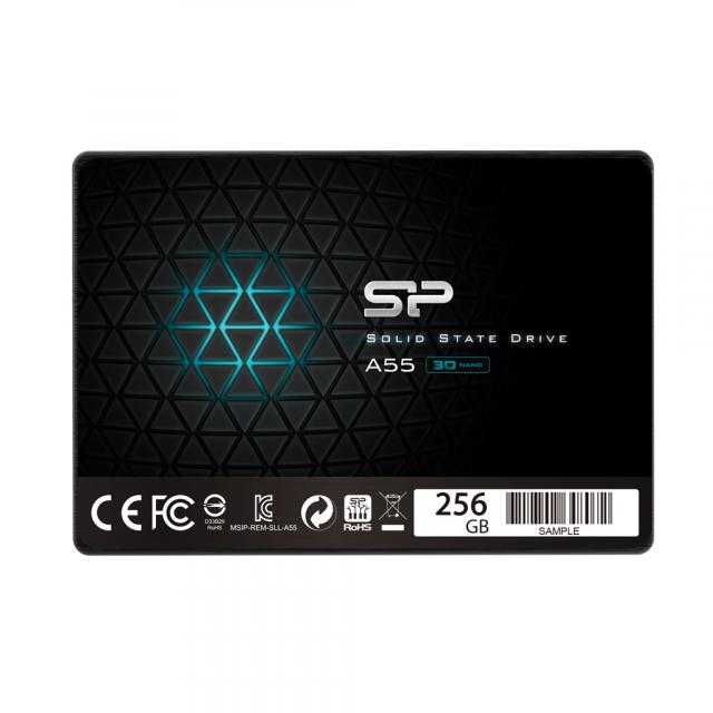 Нови SSD Дискове 256GB Silicon Power A55 2.5" за Компютър или Лаптоп