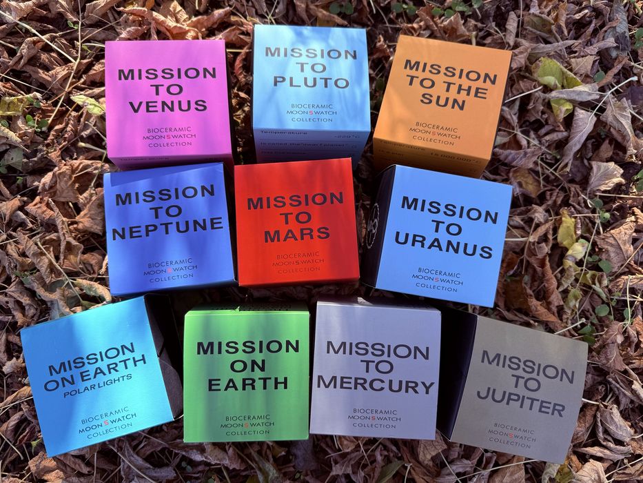 Black Friday Sale Omega Swatch mission to mercury pluto earth venus