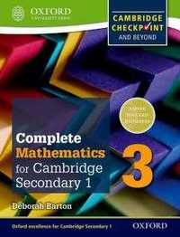 Complete Mathematics 3
for Cambridge Secondary 1