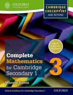 Complete Mathematics 3
for Cambridge Secondary 1