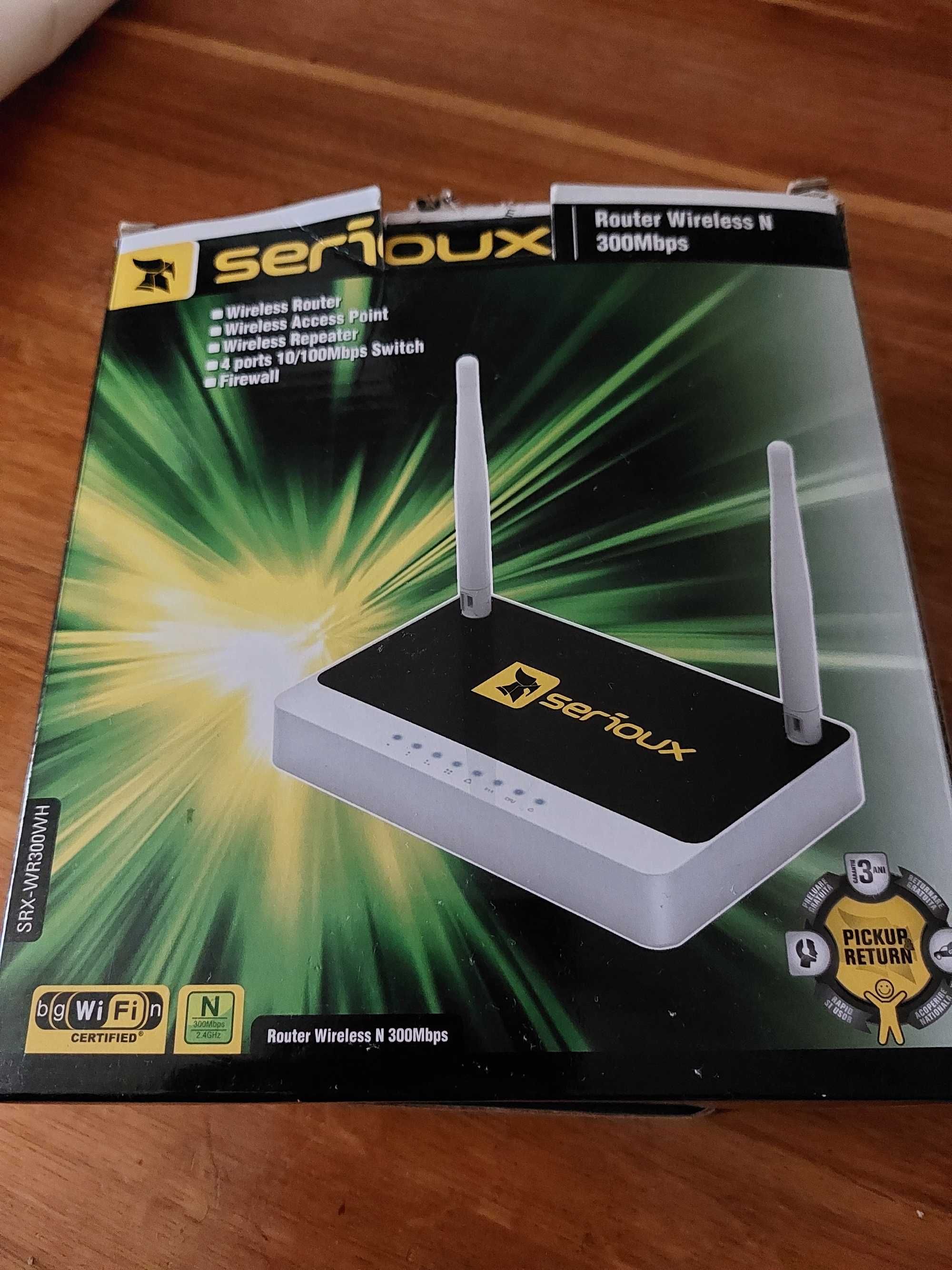 Router Wireless-N Serioux