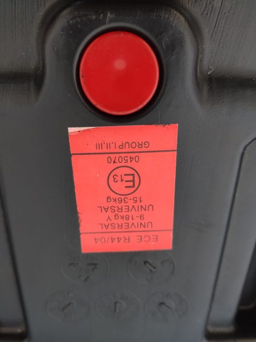 Scaun auto Card Fulger McQueen pentru copii intre 9 și 36 kg
